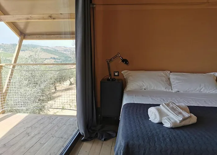 Glamping E Cirelliwines Abruzzo Alojamento de Turismo Selvagem *